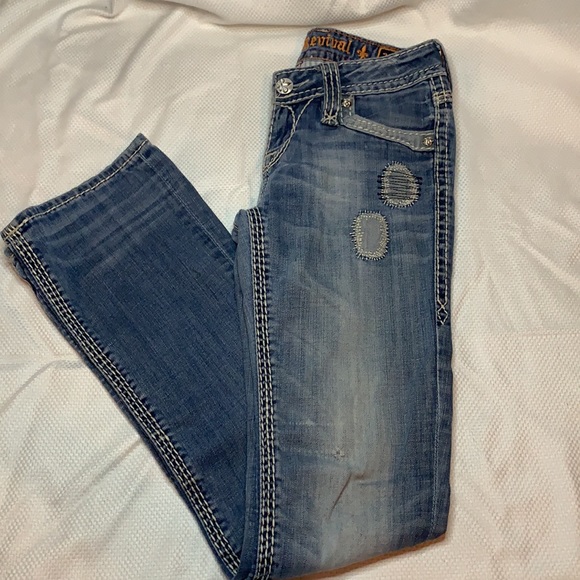 Rock Revival Women's Alanis Light Wash Boot Size 27 - Picture 8 of 9